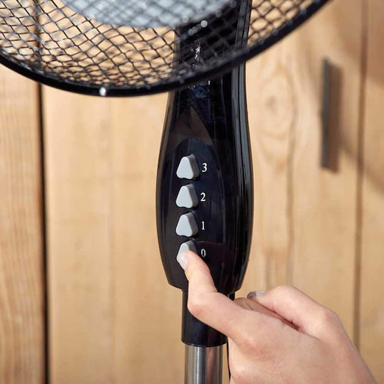 Black & Decker Black & Decker Pedestal Fan 40W 40cm Diameter Black