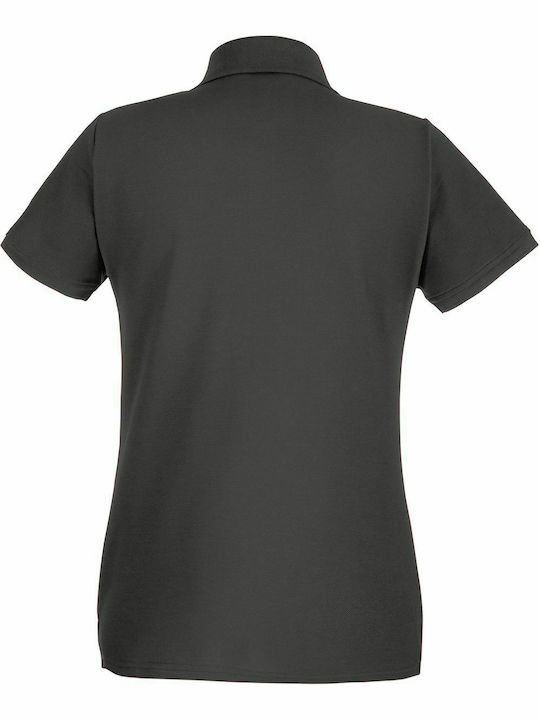 Fruit of the Loom Premium Women's Short Sleeve Promotional Blouse Light Graphite