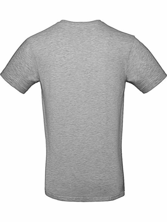 B&C E190 Men's Short Sleeve Promotional T-Shirt Sport Grey