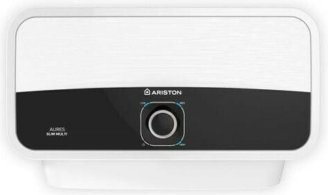 Ariston Aures Slim multi Wall Mounted Electric Single-Phase Instant Water Heater for Bathroom / Kitchen 7kW