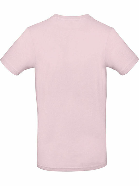 B&C E190 Ανδρικό Διαφημιστικό T-shirt Κοντομάνικο Orchid Pink