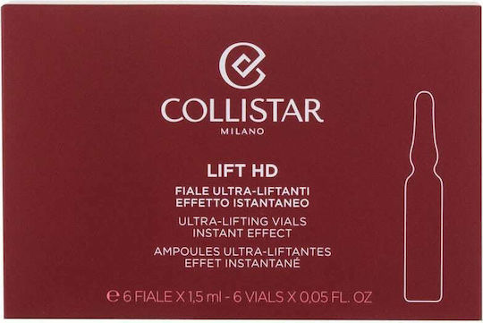 Collistar Lift HD Moisturizing & Anti-aging Serum Face for Radiance & Firming 6x1.5ml