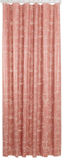Sealskin Mind Душ завеса 180x200см Pink Sealskin Mind Душ завеса 180x200см Pink