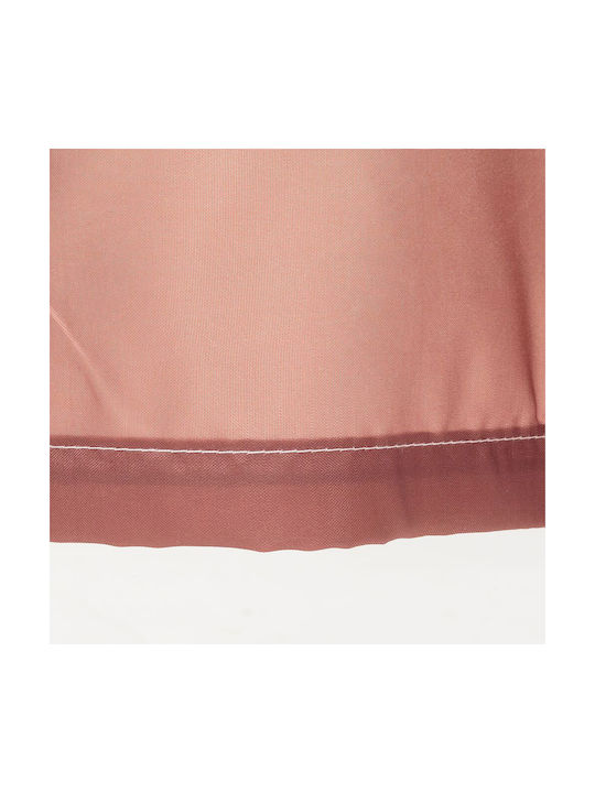 Sealskin Blend Fabric Shower Curtain 180x200cm Dark Pink