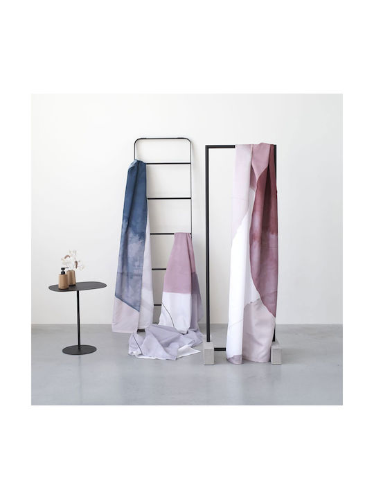 Sealskin Earth Fabric Shower Curtain 180x200cm Green