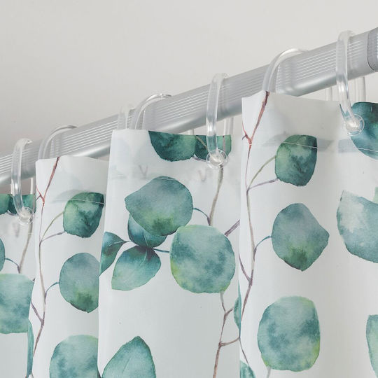 Sealskin Ayra Perdea de Baie Țesătură 180x200cm Verde