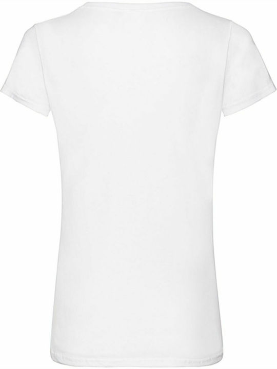 Fruit of the Loom Γυναικείο Διαφημιστικό T-shirt Κοντομάνικο σε Χρώμα