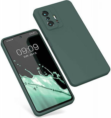 KWmobile Rubberized Задна корица Силикон Blue Green (Xiaomi 11T / 11T Pro - Xiaomi 11T / 11T Pro) 56573.171