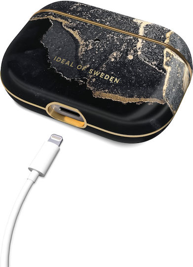 iDeal Of Sweden Printed Θήκη Πλαστική Golden Twilight Marble για Apple AirPods Pro