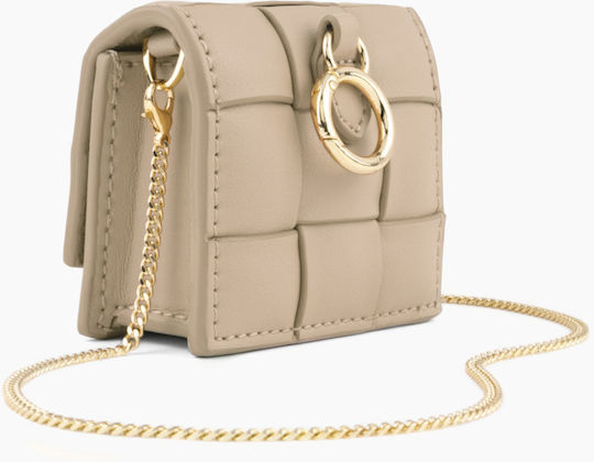 iDeal Of Sweden Statement Mini Bag Case Plastic with Hook Light Camel for Apple AirPods 1 / AirPods 2