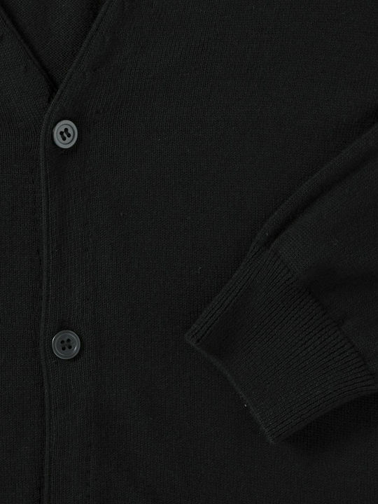 Russell Europe Men's Long Sleeve Promotional Cardigan Black