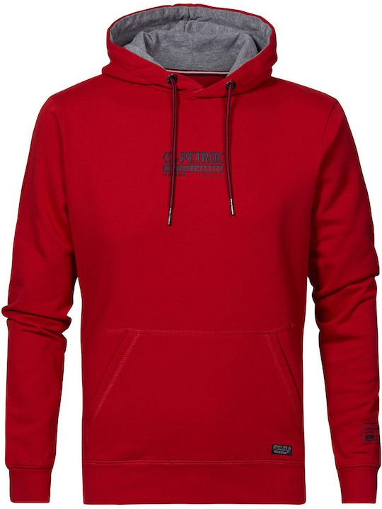 Sweatshirt with Hood Red