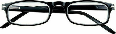 Zippo Unisex Γυαλιά Πρεσβυωπίας +1.50 σε Μαύρο χρώμα 31Z-B6-BLK150