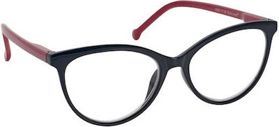 Eyelead Ε200 Women's Reading Glasses +1.25 in Black color Ε200 E 200