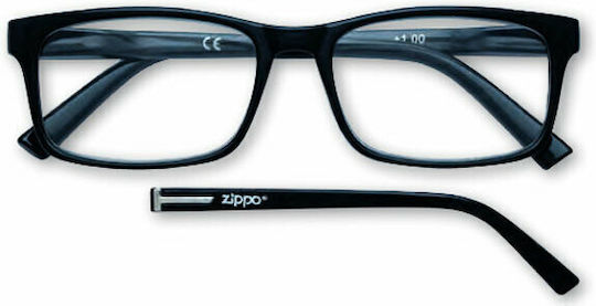 Zippo Men's Reading Glasses +2.00 in Black color 31Z-B20-BLK200
