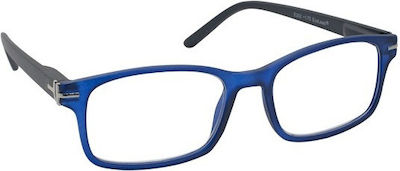 Eyelead E202 Men's Reading Glasses +2.50 in Blue color E202 E 202