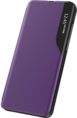 Hurtel Eco Leather View Synthetic Leather Book Purple (Galaxy A22 4G)