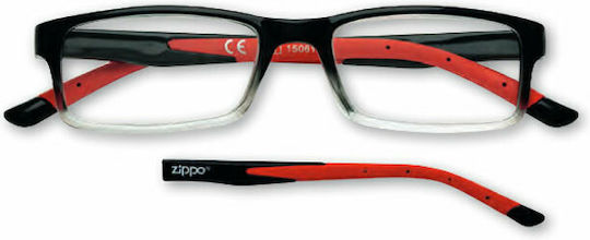 Zippo Reading Glasses +1.00 in Black Colour 31Z-091-RED100