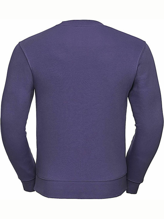 Russell Europe Men's Long Sleeve Promotional Sweatshirt Purple