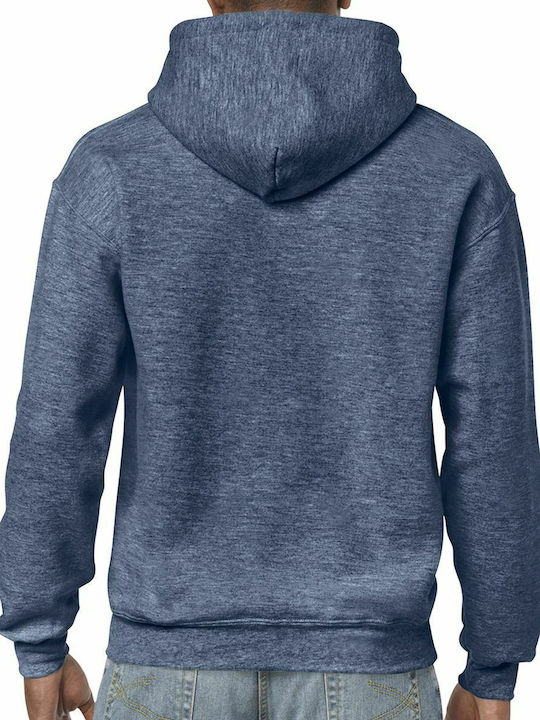 Gildan Heavy Blend Men's Long Sleeve Promotional Sweatshirt Heather Sport Dark Navy