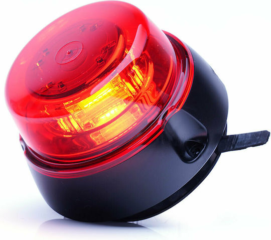 WAS Car Beacon LED 12 / 24V Waterproof with Red Lighting