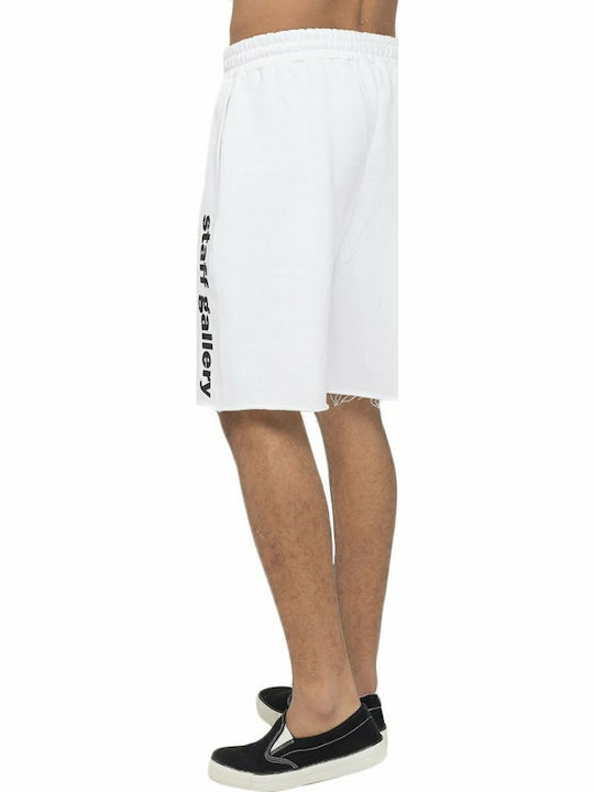 Sportliche Herrenshorts Weiß