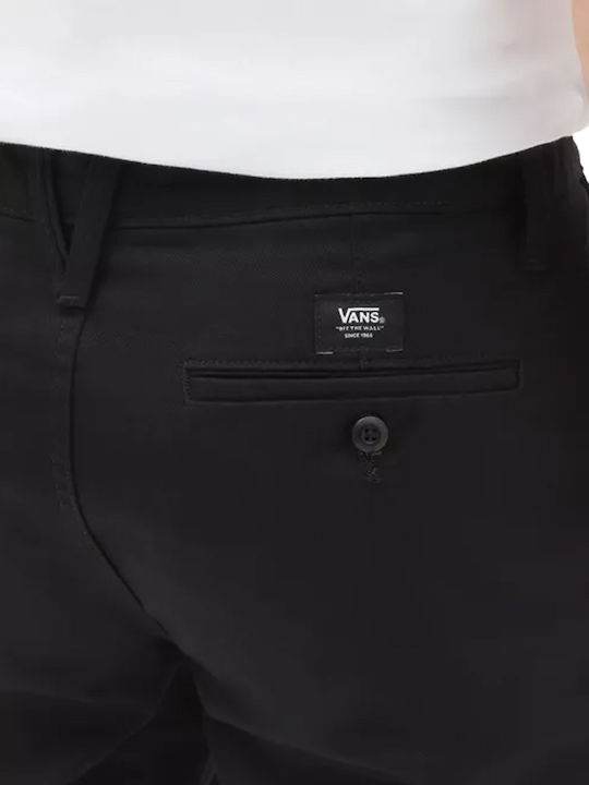 Authentic Trousers Chino Elastic in Relaxed Fit Black