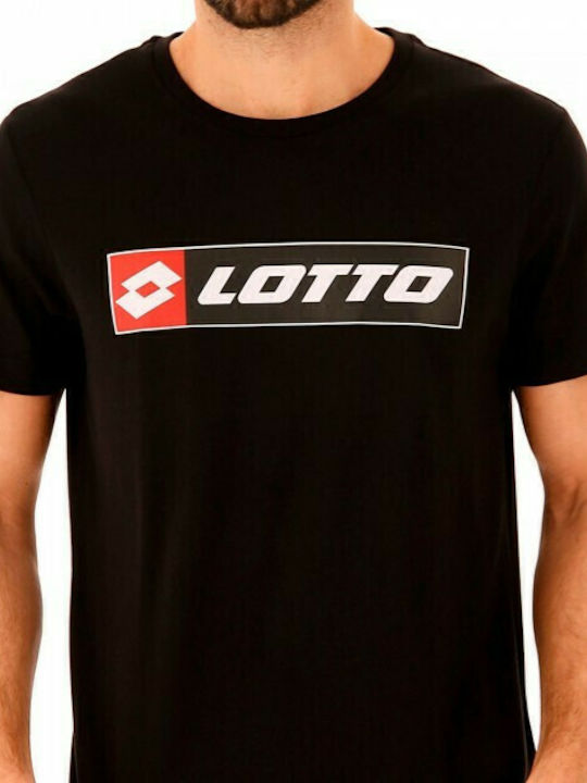 Logo Αθλητικό T-shirt Μαύρο
