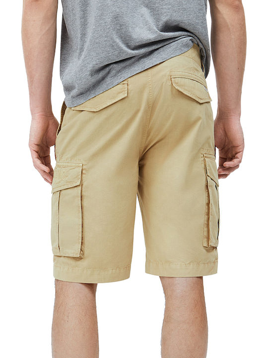 Pepe Jeans Men's Shorts Cargo Beige