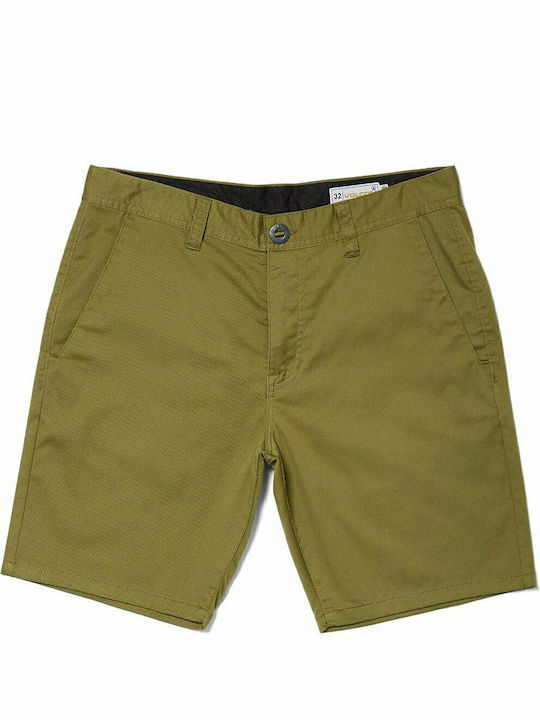 Frickin Modern Stretch Herrenshorts Chino Grün