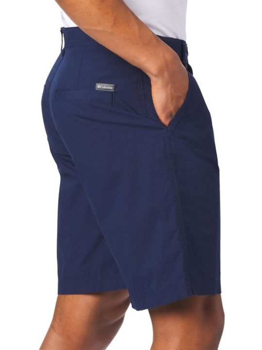 Washed Out Men's Shorts Chino Navy Blue