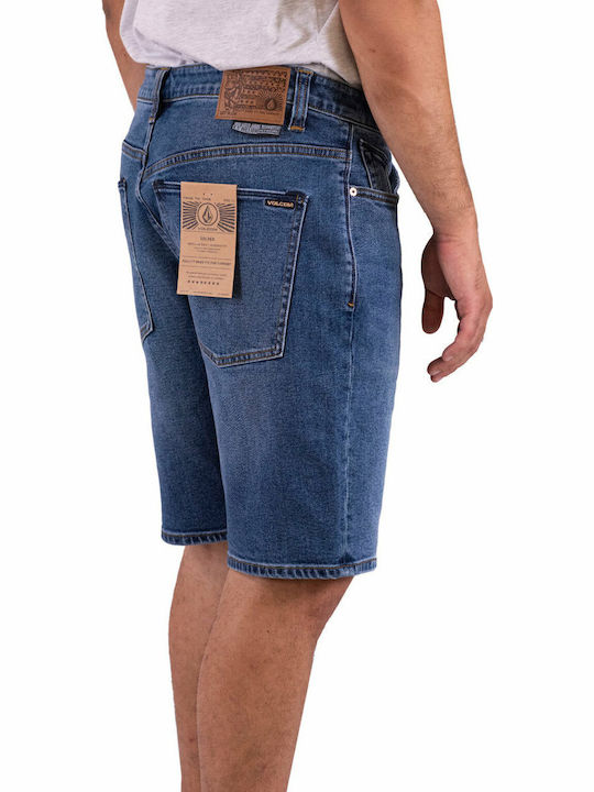 Solver Men's Shorts Jeans Blue