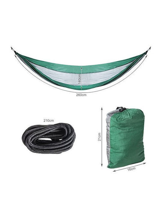 Malatec Aiură Paracașă Dublu material textil Verde 260x140buc
