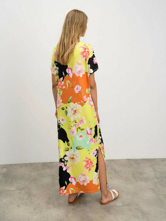 Vamp Summer Maxi Dress Yellow/Orange