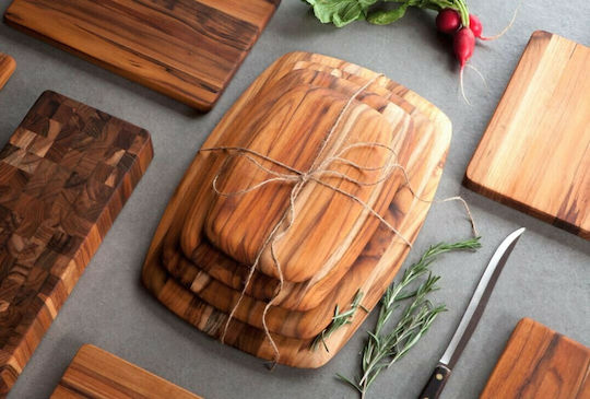 TeakHaus Рязане На Повърхности Дървена 40.6x40.6см