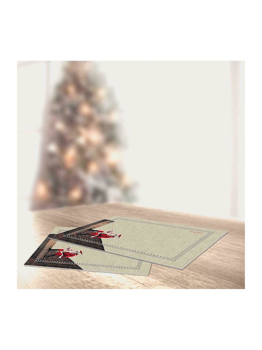 Saint Clair 3019 Christmas Plastic Placemats Ornament L45xW33cm