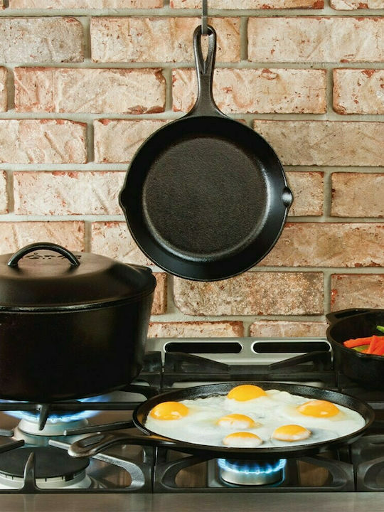 Lodge Cookware Set of Cast Iron with No Coating Black 5pcs