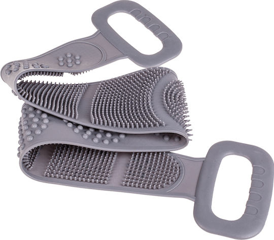 Body Massage Scrubber Burete pentru Spate și Împotriva Celulitei Gri 1 Bucată