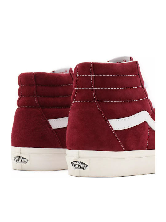 Sk8-Hi Stiefel Burgundisch