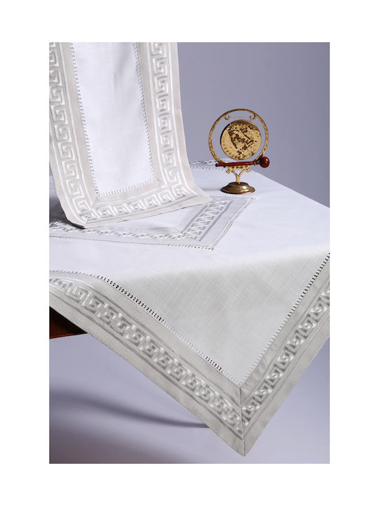 Silk Fashion Placemat Fabric Gray 50x35cm 1pcs