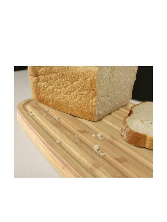 Joseph Joseph Bread Box with Lid Wooden White 35.5x21.5x18cm