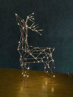 Fos with Illuminated Metallic Bronze Deer Joylight Fos with Illuminated Metallic Bronze Deer Joylight