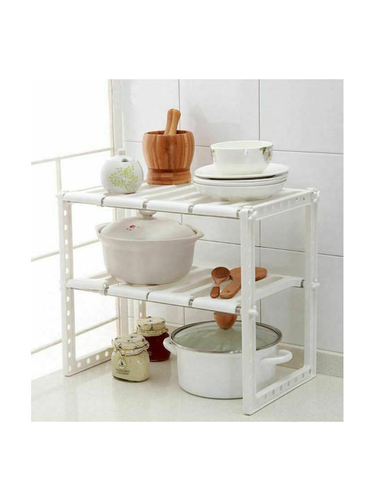 Tabletop Plastic Base 65x26x38cm White