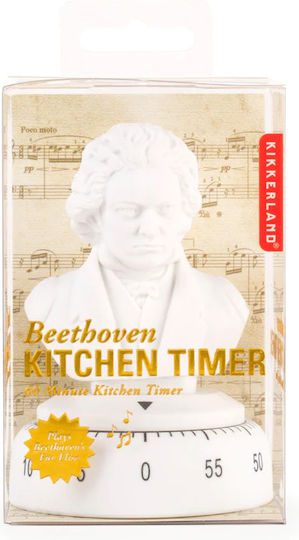 Kikkerland Analog Küchentimer Beethoven Countdown