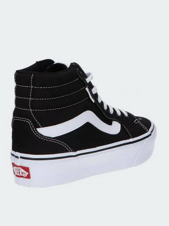 Filmore Hi Platform Γυναικεία Flatforms Μποτάκια Μαύρα
