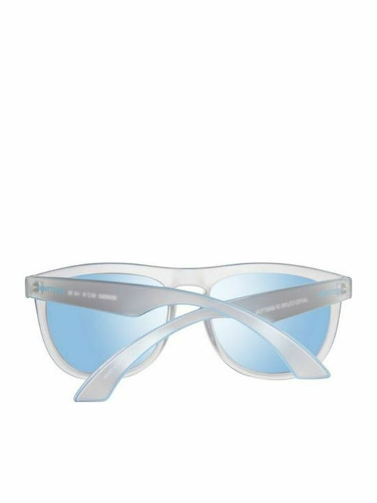 Benetton Men's Sunglasses with White Plastic Frame BE993S 03