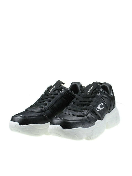 Liv Γυναικεία Chunky Sneakers Μαύρα