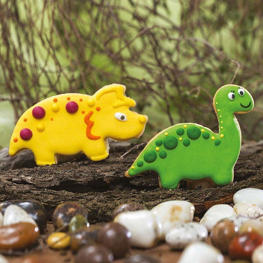 Decora Plastic Animal-Shaped Cookie Cutter 2pcs