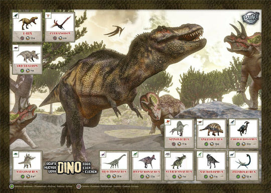 Buki Dino Mega Egg Maxi Εκπαιδευτικό Παιχνίδι Ανασκαφή Δεινοσαύρων για 6+ Ετών