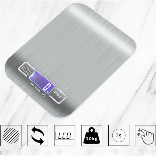 Arrango AB76298 Digitale Küchenwaage bis 5kg Inox